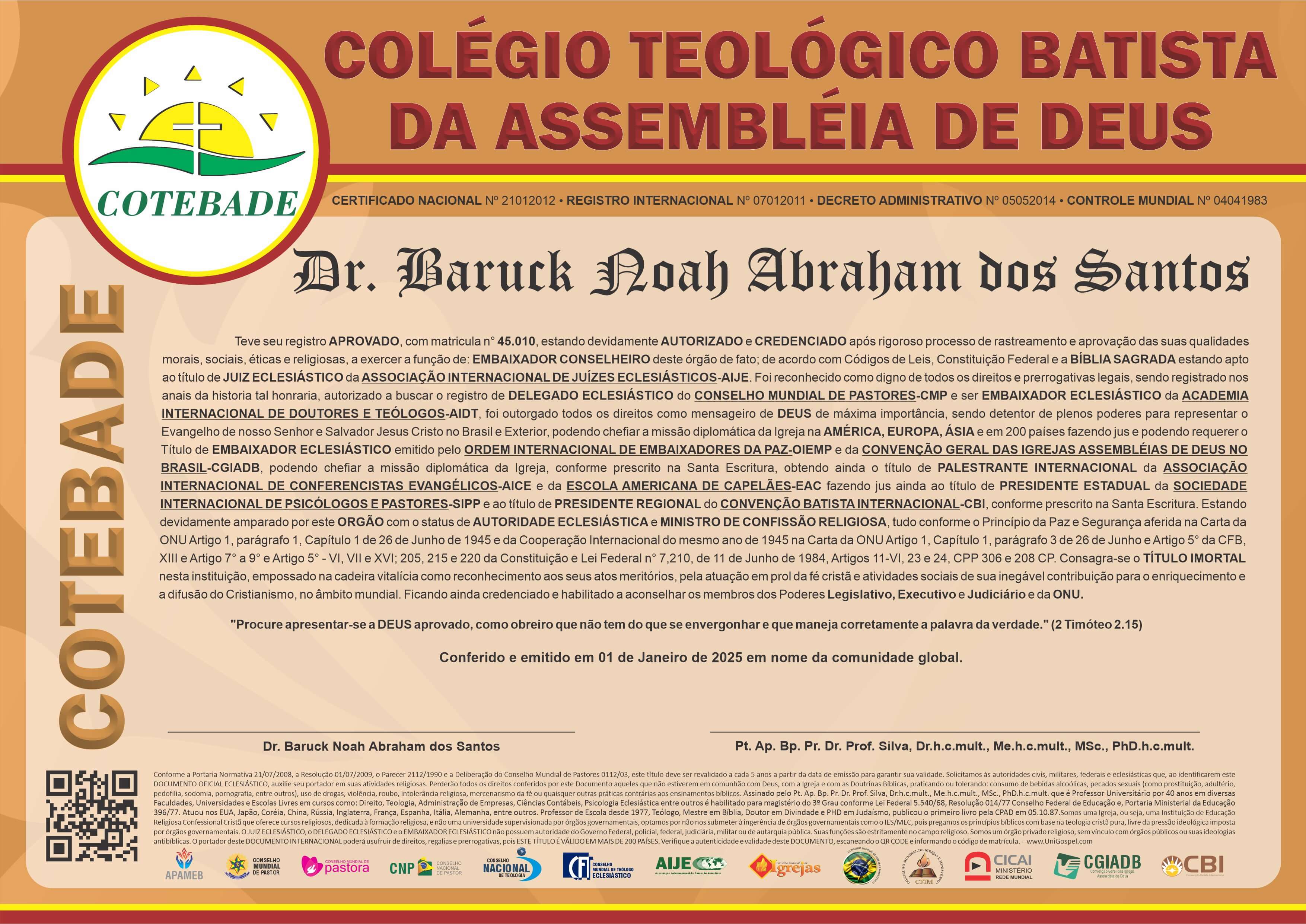 Colégio Teológico Batista da Assembleia de Deus