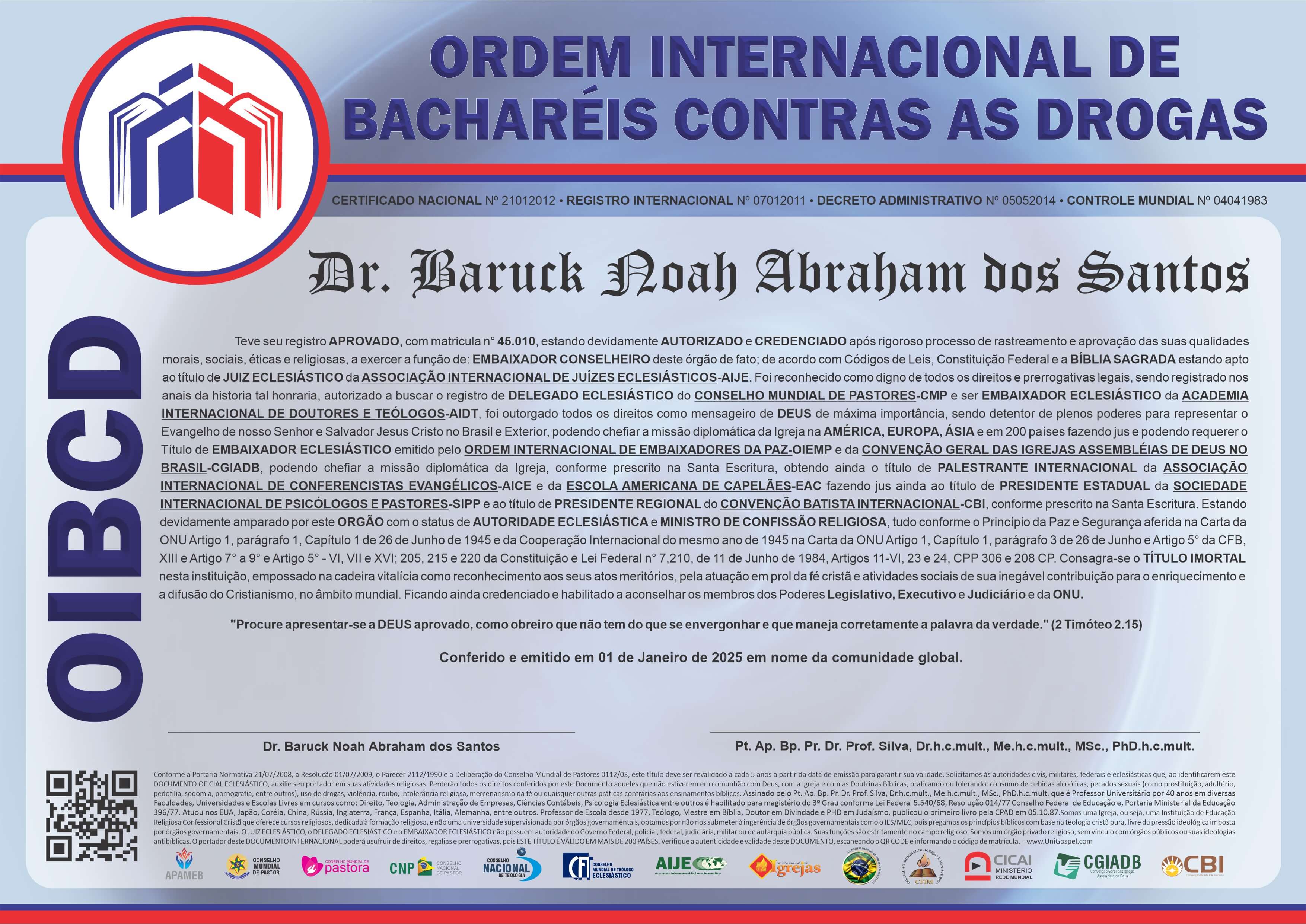 Ordem Internacional de Bacharéis contra as Drogas