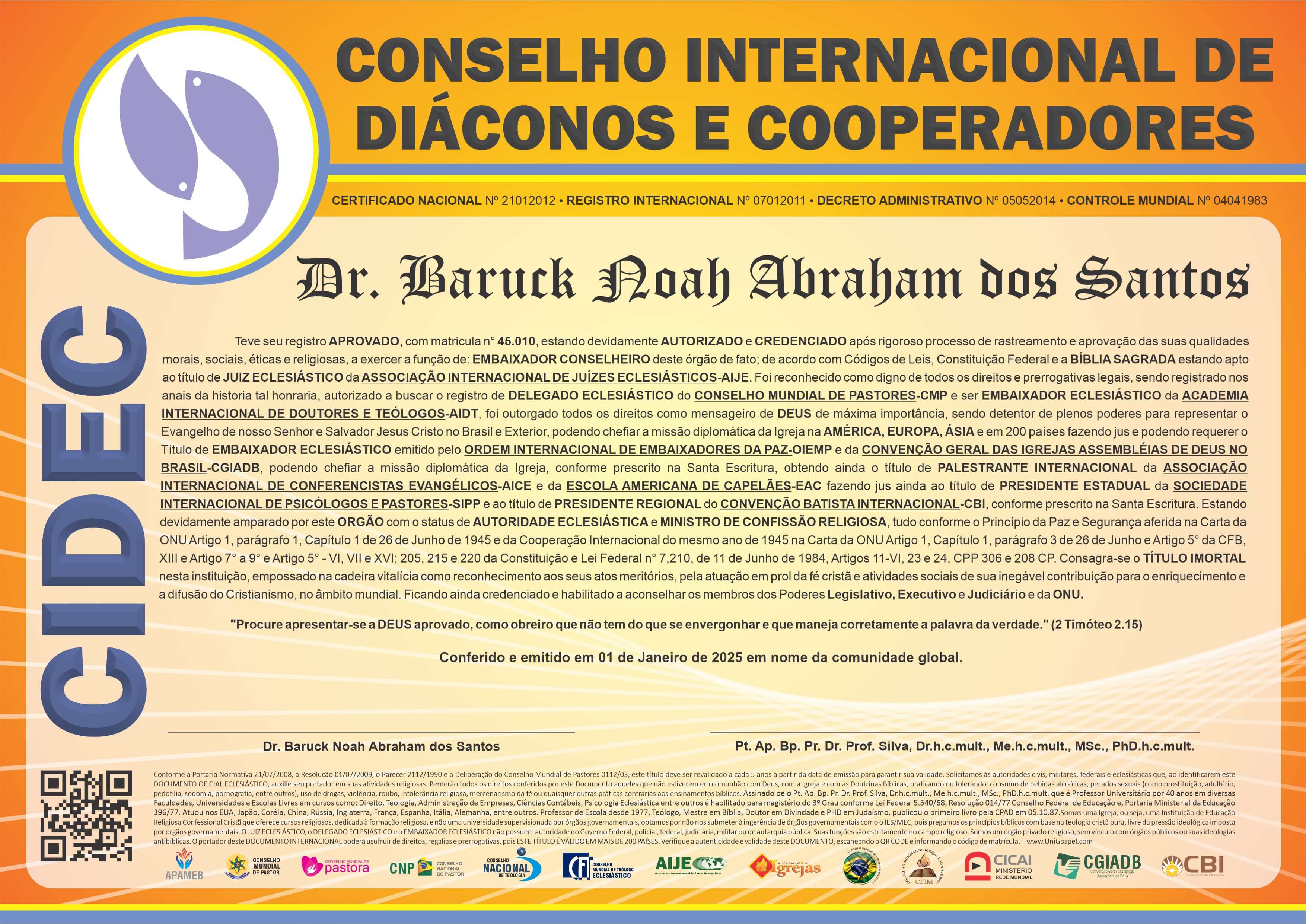 Conselho Internacional de Diáconos e Cooperadores