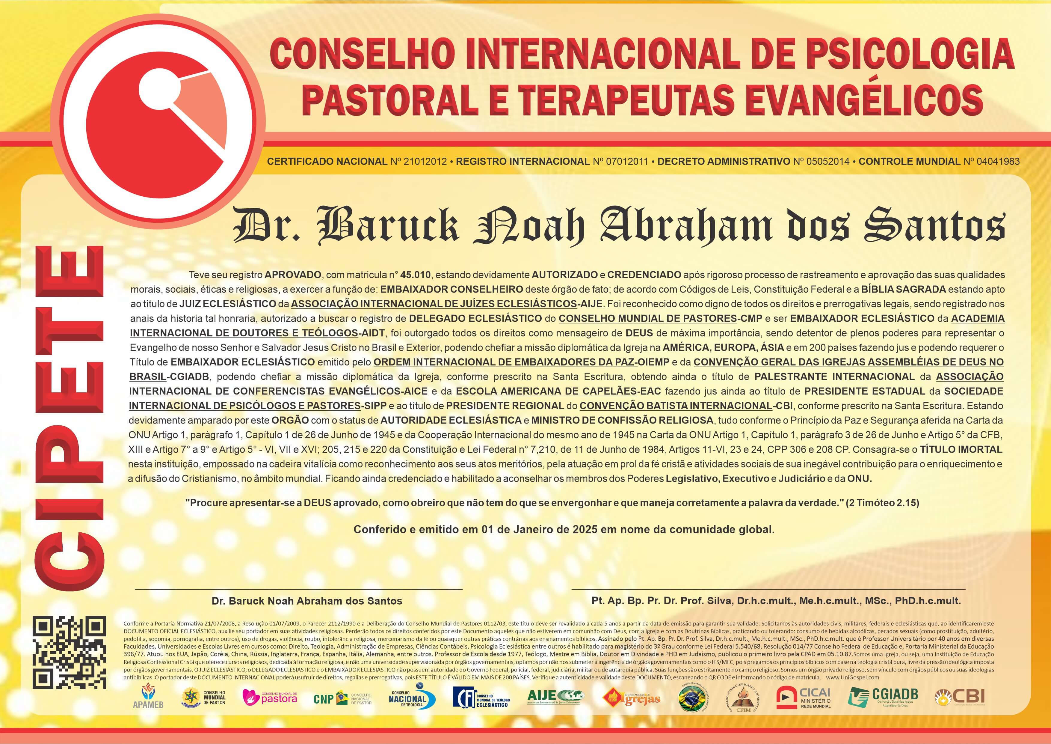 Conselho Internacional de Psicologia Pastoral e Terapeutas Evangélicos