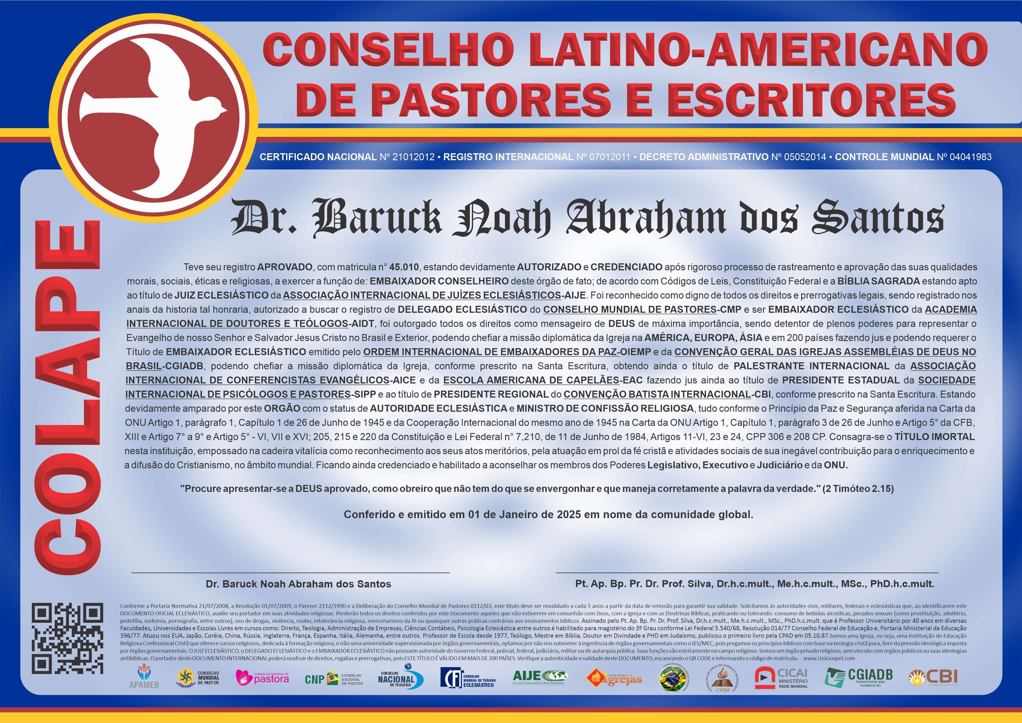 Conselho Latino Americano de Pastores e Escritores